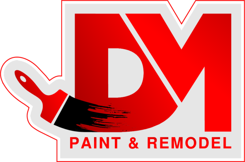DM PAINTING AND REMODEL LOGO